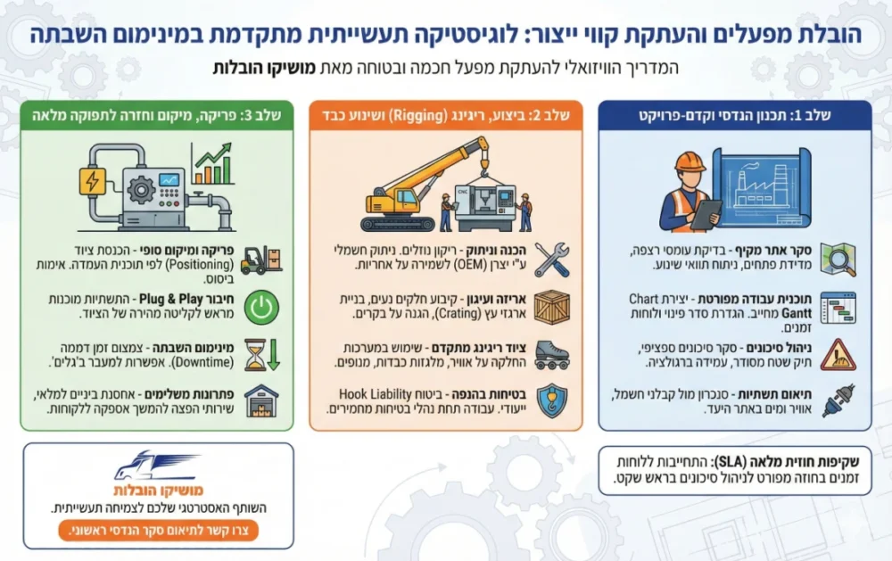 הובלת מפעלים והעתקת קווי ייצור